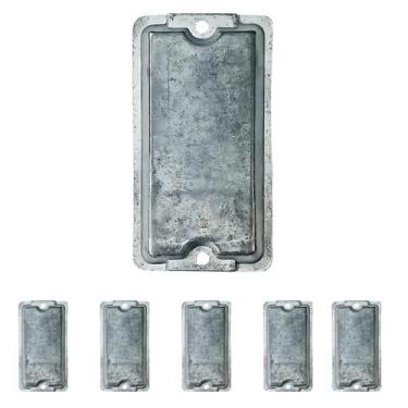 Imagem de 6 Placa de Condulete Sieg Cega Medida 3/4 em Alumínio