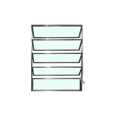 Imagem de Vitro Basculante Brilhante 100x80 Linha Esmeralda Vidro Liso