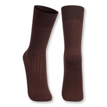 Imagem de Meia Social Lupo 1795-004, Marrom