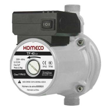 Imagem de Mini Bomba Circuladora De Água TP40 G4 Ferro - Komeco - 220V