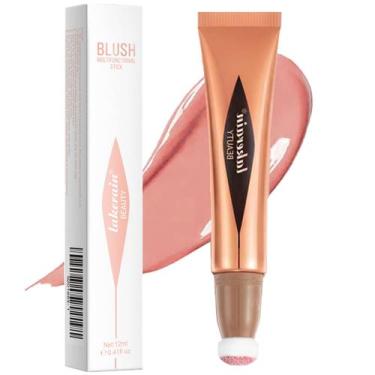 Imagem de Blush líquido Go Ho Beauty Wand Creme macio 01  Bliss Pink