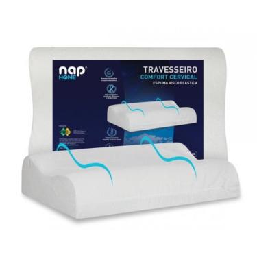 Imagem de Travesseiro Comfort Cervical Espuma Viscoletastica Nasa - NAP