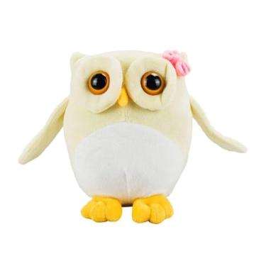 Imagem de Coruja Amarelo Olhos Grandes 18cm - Pelúcia BBL1553SA-F(AMARELO)