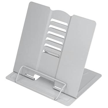 Imagem de Características: 1. Design Ergonômico: Este Suporte para Livros de Metal Com Design Ergonômico Pode Corrigir a Postura e Evitar que As Crianças Se Tornem míopes.
