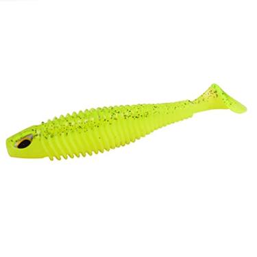 Imagem de ZZTWER Isca macia de pesca Shad Frog Foot Jig Wobblers Isca de silicone artificial 8 cm 11 cm olhos 3D para equipamento de pesca de robalo lúcio
