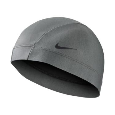 Imagem de Nike Touca de natação confortável cinza ferro