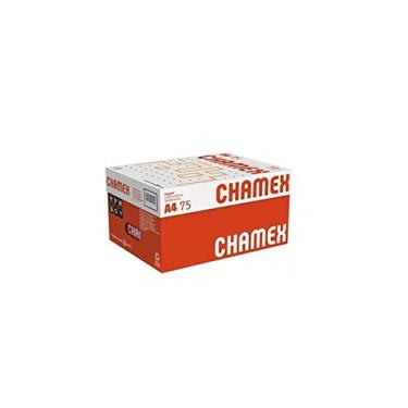 Imagem de Papel Sulfite A4 75g, Chamex, Caixa com 10 Pacotes x 500 Folhas cada