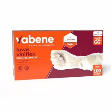 Imagem de Luva Viniflex sem pó Tam. GG 100unidades, Vabene