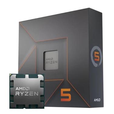 Imagem de Processador AMD Ryzen 5 7600X, 4.7GHz (5.3GHz Turbo), 6-Core 12-Threads, Cache 38MB, AM5
