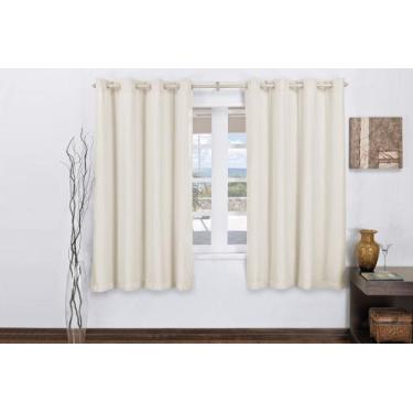 Imagem de Cortina Corta Luz Com Voal 3,00m X 2,80m Para Sala Quarto - Rose Jordã