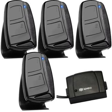 Imagem de 4 Controle Remoto 2 Canais Portão Alarme + 1 Tx Car Farol Carro Moto 1