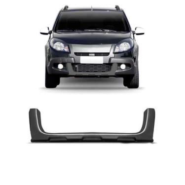 Imagem de Moldura parachoque dianteiro sandero stepway 12 13 14 inf - SP ACESSÓR
