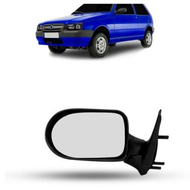 Imagem de Retrovisor Uno Economy 2 Portas 2010 2011 Sem Controle - RETROVEX, Esq