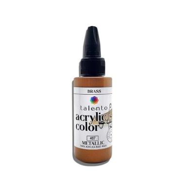 Imagem de Tinta Acrylic Color 30ml Metallic 0407-brass - TALENTO