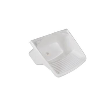 Imagem de Tanque Plástico 37L Branco 60X50x30 - METASUL