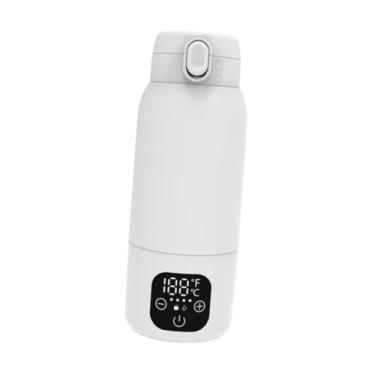 Imagem de harayaa Aquecedor de mamadeiras portátil para viagem, aquecedor portátil para todas as mamadeiras, multifuncional, temperatura constante, Cy523