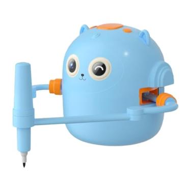 Imagem de predolo Robô de Desenho Elétrico para Crianças com 100 Cartões de Aprendizagem E 2 Canetas, Azul