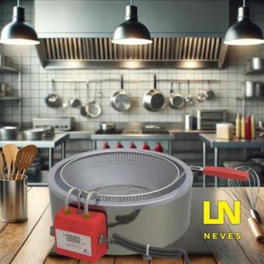 Imagem de Tacho De Fritura Elétrico 7 Litros Pr-70el Progás Painel Eletrônico fr