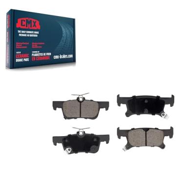 Imagem de Pastilhas de freio a disco traseiro CMX-D2025 para Buick Envision 2016-2018 com rotor de 288 mm de diâmetro