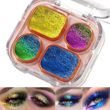 Imagem de Paleta de sombras UCANBE Multichrome Chameleon 4 cores