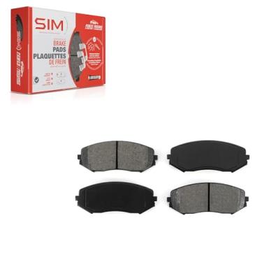 Imagem de Pastilhas de freio a disco semimetálicas dianteiras SIM-1188 para Suzuki Grand Vitara 2006-2013