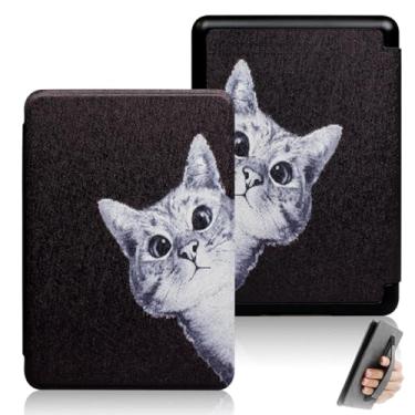 Imagem de GUKSRASO Capa para Kindle Paperwhite 12ª Geração (7") / Colorsoft Signature Edition 2024 - Função Inteligente de Despertar/Dormir Automática, com Alça de Mão