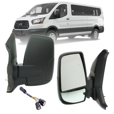 Imagem de Substituição do espelho da porta do lado esquerdo do motorista para Ford Transit T150 T250 T350 T350H de 2014 a partir de 2014