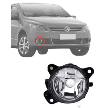 Imagem de Farol Auxiliar Vw Gol G5 Polo 2007 2008 A 2012 Lado Direito