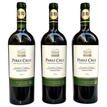 Imagem de Vinho Perez Cruz Limited Editon Cabernet Franc  Kit Com 3 Garrafas  Of