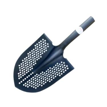 Imagem de Baoblaze Peneirador de areia com cabeça de pá, peneira, pá multiuso para de cocô de solo, para drenagem de esgoto, vazamento de pedras em jardins e