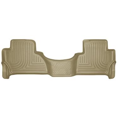 Imagem de Husky Liners Tapetes Weatherbeater | Serve para Cadillac Escalade 2015-2020 | 2ª fileira, 1 peça Tan - 14113