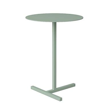 Imagem de Mesa de centro de design simples, mesa de centro redonda nórdica, mesa de centro para sala de estar, sofá, mesa de cabeceira, moderna, minimalista, varanda, mesa de centro, várias cores para escolher