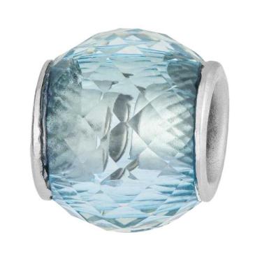 Imagem de Berloque Separador Baby Blue Coleção Steel Dreams de Aço. - Convex