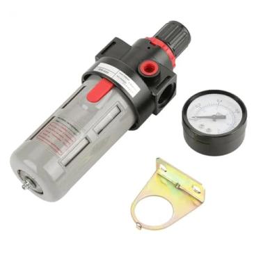 Imagem de 1 peça BFR2000 1/4 BFR3000 3/8 BFR4000 1/2 válvula redutora de pressão do filtro de bomba de ar regulador separador de óleo-água para compressores (BFR3000)