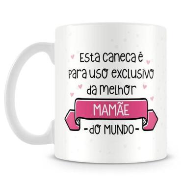 Imagem de Caneca Personalizada Uso Exclusivo da Mamãe com Foto - Presente Especi
