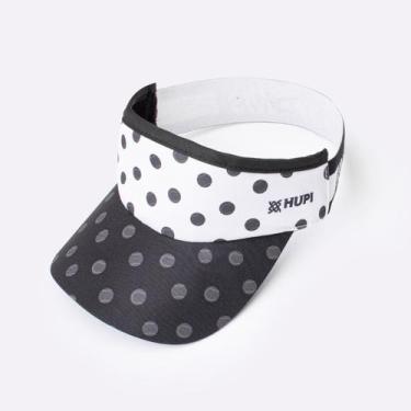 Imagem de Viseira Beach Tennis HUPI Branco/Preto, Branco, Preto
