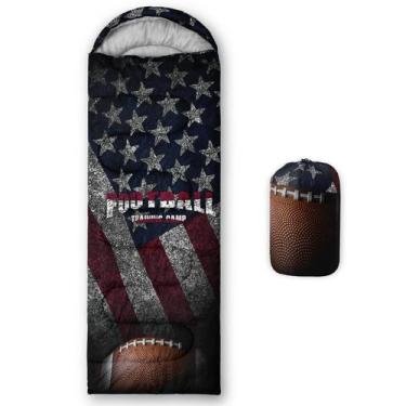 Imagem de Saco de dormir Axolotl American Football para crianças 3-4 temporadas