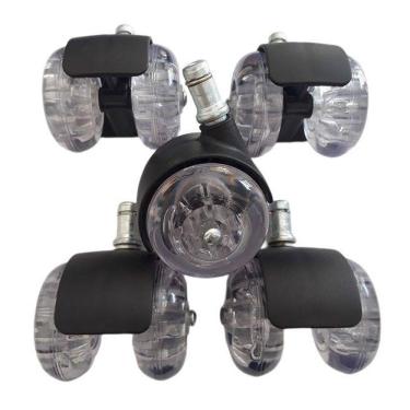 Imagem de Rodizio Para Cadeira De Escritório Roda De Gel Kit S91 A Mf