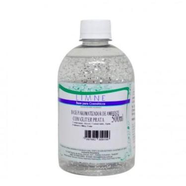 Imagem de Base perfumaria p/ aromatizar c/ glitter prata (antigo aromatizador c/