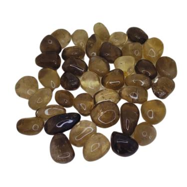 Imagem de Quartzo Fumê Pedra Rolada 1 Kilo Semi Preciosa - Proteção