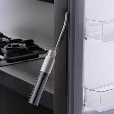 Imagem de Escova multifuncional de spray para uso doméstico, alça longa, abertura para janela, porta, ranhura, escova de cabelo duro, ferramenta de limpeza de cozinha, preta