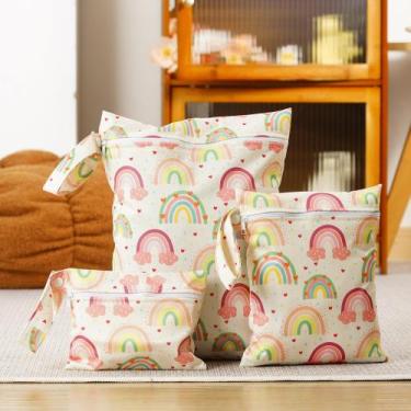 Imagem de Conjunto de bolsas úmidas, bolsas de viagem impermeáveis Happy Flute R