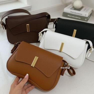 Imagem de Bolsa baguete de ombro com regulagem nas alças tendencia para o dia a 