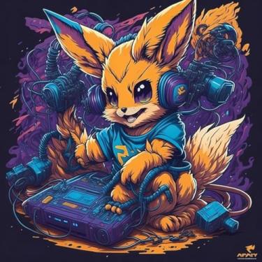 Imagem de Adesivo de Parede Estilo Anime Monstros Fofinhos para Quarto Infantil - Decoração Criativa 50x50cm