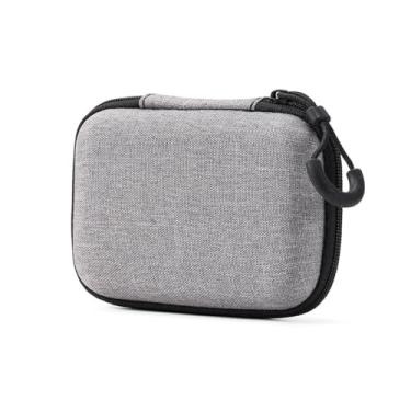 Imagem de Organizador de carregador pequeno, cabos de carregamento, capa para fone de ouvido, fone de ouvido, capa protetora rígida para transporte, bolsa retangular