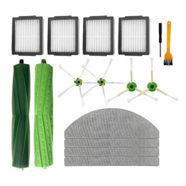 Imagem de Mop Cloth Hepa Filter Parts Compatible With Irobot Roomba J5 / J5 + / I5 / I5+ Vacuum Cleaner Accessories Main Side Brush Wheel Replacement(Set20)