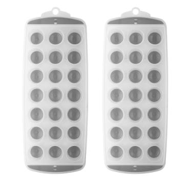 Imagem de Kit 2 Formas de Gelo 28 Cm Silicone Fácil Remoção Do Gelo