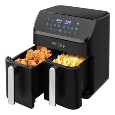 Imagem de Air Fryer Digital Cesto Duplo Fritadeira 9L 127V - Holstein