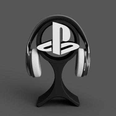 Imagem de Suporte Fone Ouvido Mesa Headset Gamer com e sem fio pc Universal Disp