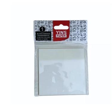 Imagem de Bloco de Notas adeisvas 76x76 mm com 50 Folhas - Yins Paper